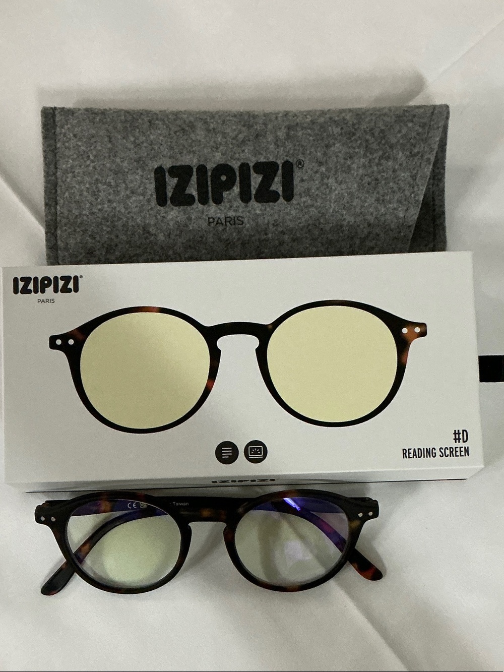 IZIPIZI Reading Screen #D Glasses +2.00 Tortoise Blue Light Readers